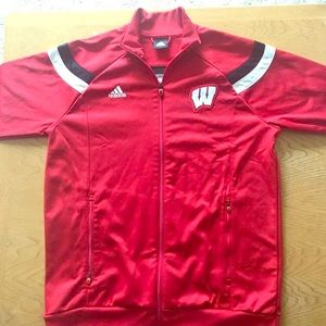 Badgers Adidas Mens Zip-up (XL)